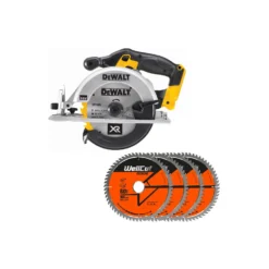 DeWalt DCS391 18V XR Li-ion 165mm Circular Saw With 4 Extra 60 Teeth Wood Blade