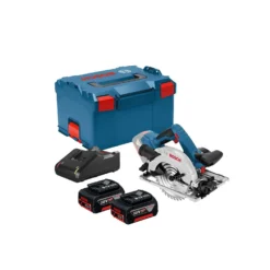 Bosch GKS 18V-57 Circular Saw With 2x 5Ah Batt. Charger,Case