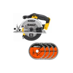 DeWalt DCS391 18V XR Li-ion 165mm Circular Saw With 4 Extra 48 Teeth Wood Blade
