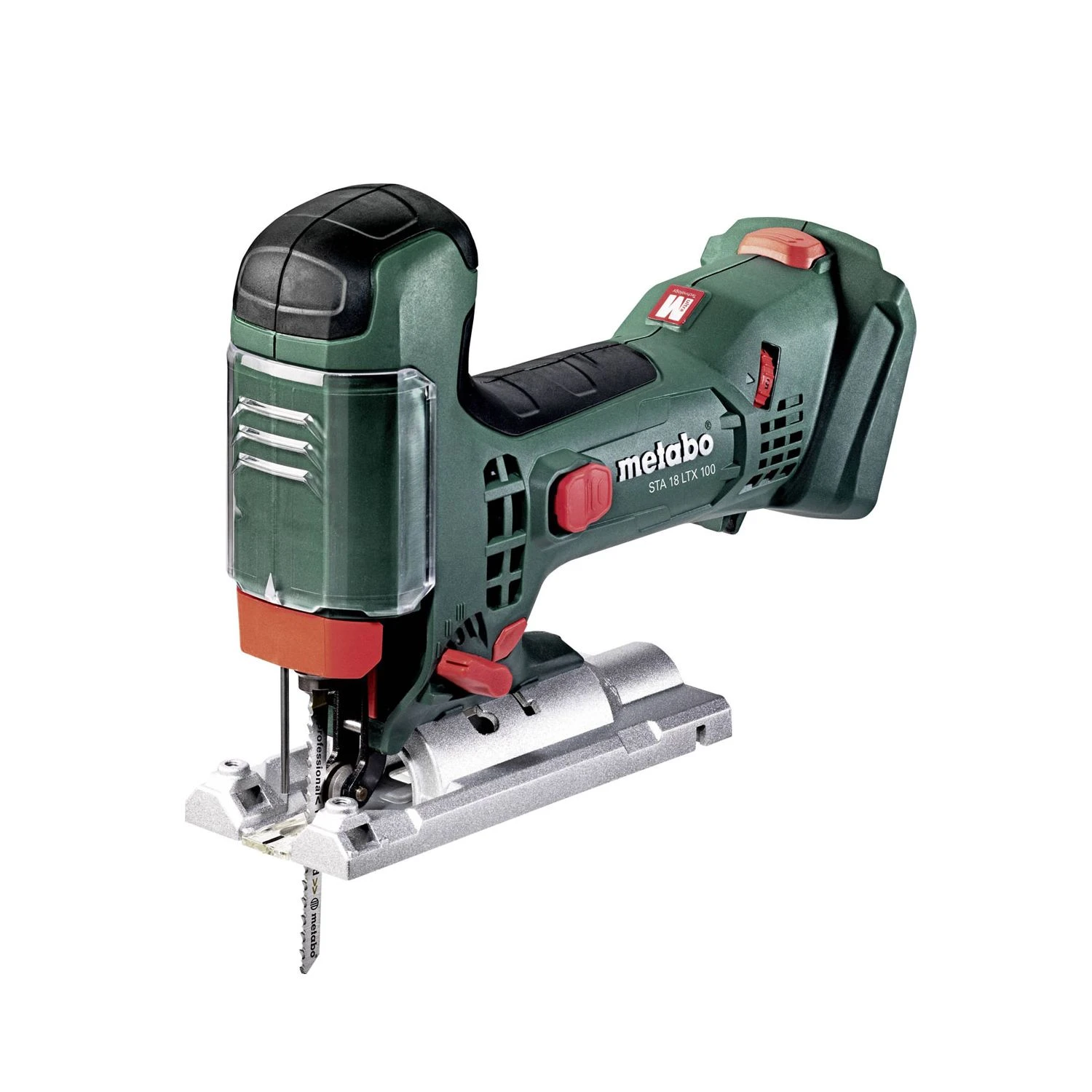 Metabo STA 18 LTX 100 18V Body Grip Cordless Jigsaw With 1 X 5.5Ah Battery, Charger & MetaBOX - Image 2