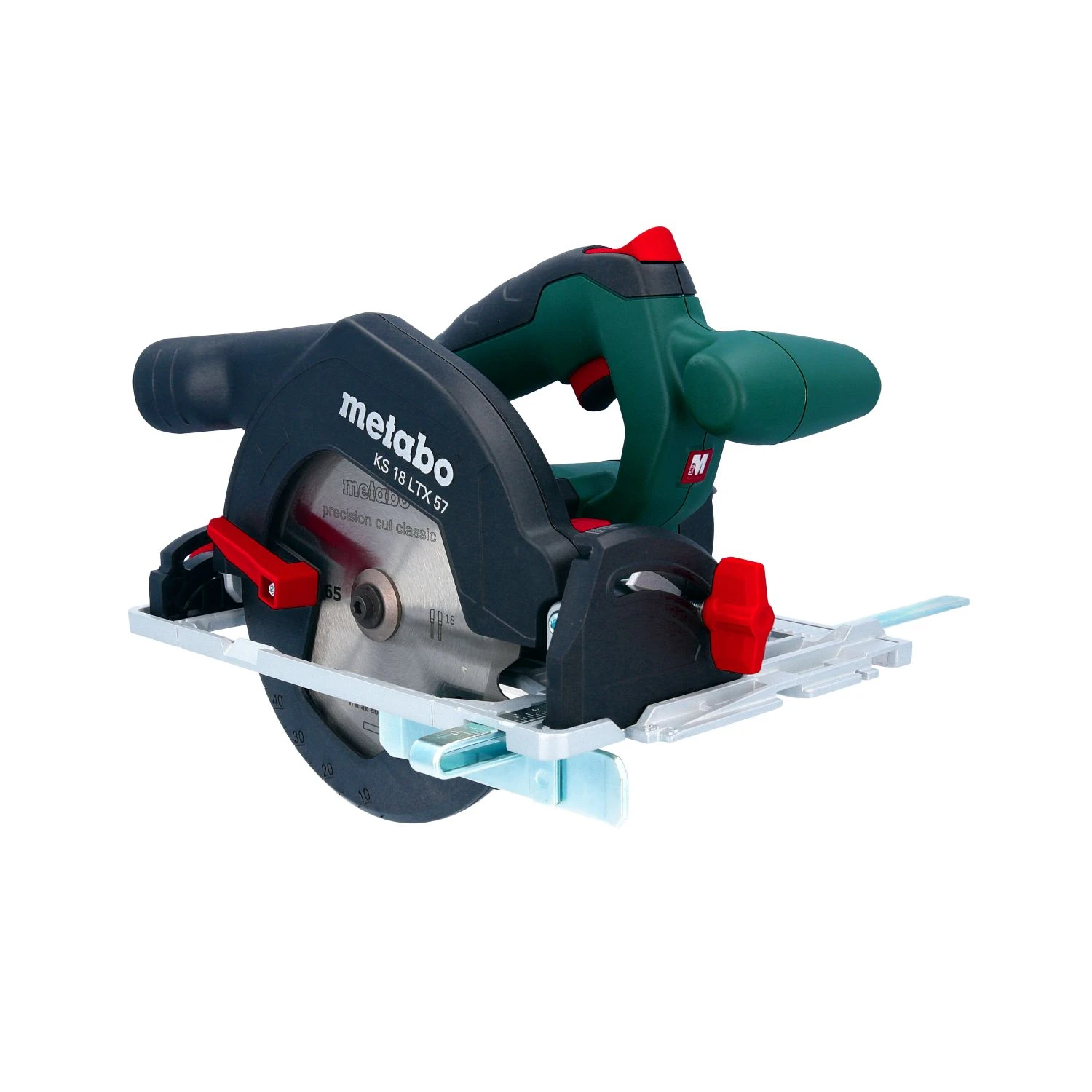 Metabo KS 18 LTX57 18V Cordless 165mm Circular Saw With 2 X 5.5Ah Batteries, Charger & Meta Box - Image 2