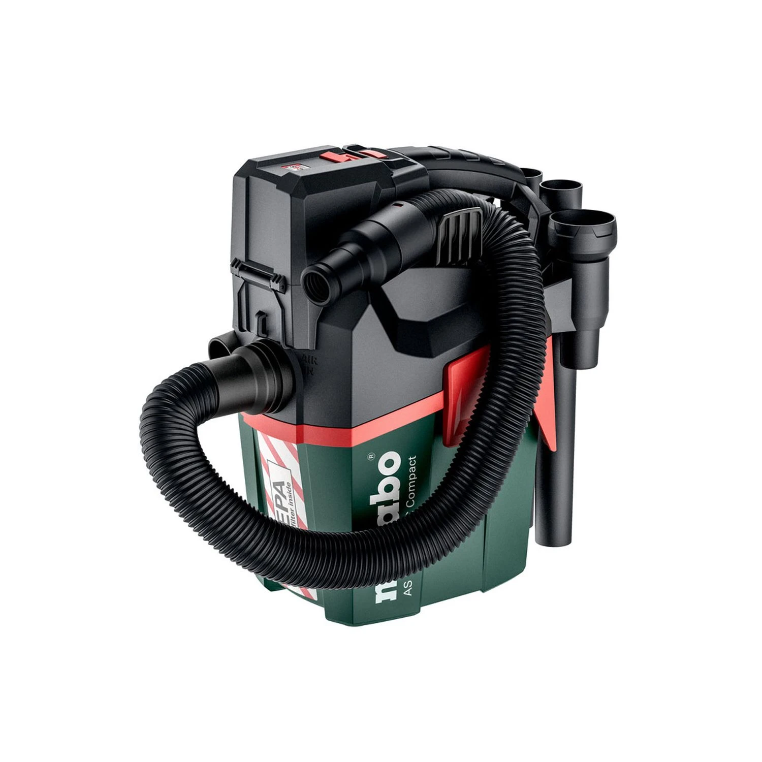 Metabo AS18 HEPA PC COMPACT 18V L Class HEPA Filter Cordless Wet & Dry Vacuum Cleaner With 1 X 4.0Ah Battery & Charger - Image 2
