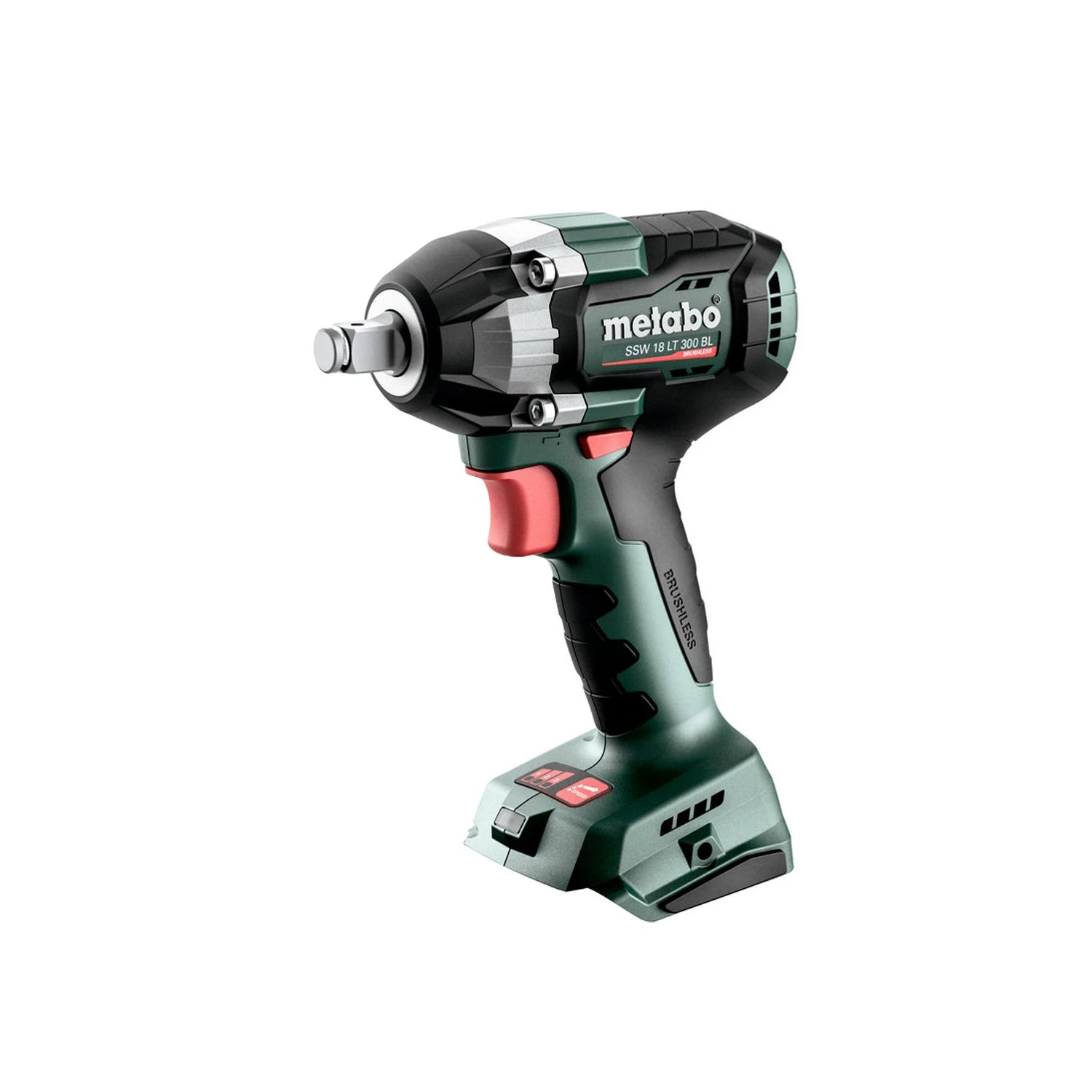 Metabo SSW 18 LT 300 BL 18V Cordless Brushless 1/2" Impact Wrench With 1 X 5.5Ah Battery & MetaBox - Image 2
