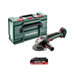Metabo WVB 18 LT BL 11-115 Quick 18V Cordless Brushless 115mm Angle Grinder With 1 X 4.0Ah Battery & MetaBox