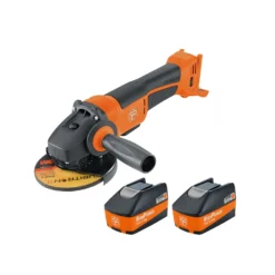 Fein CCG 18-125 BLPD SELECT 18V Cordless Brushless Angle Grinder Paddle With 2 X 5.2Ah Batteries