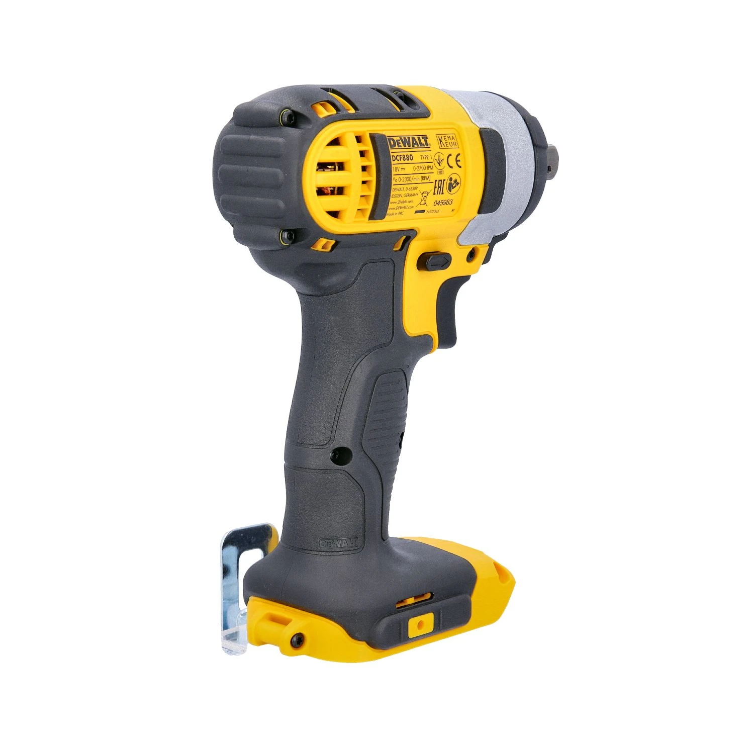 DeWalt DCF880M2 18V XR Cordless 1/2" Compact Impact Wrench 2 X 4.0Ah Batteries, Charger & Carry Case - Image 5