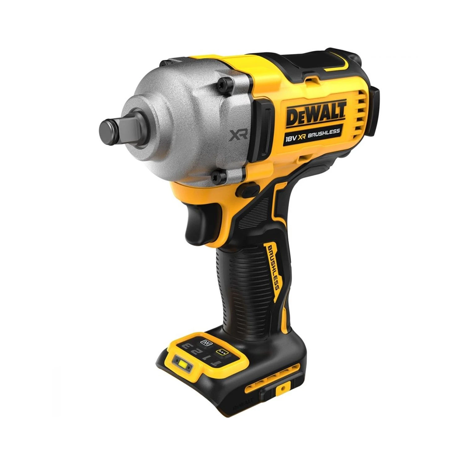 DeWalt DCF891 18V XR Cordless Brushless Hog Ring Anvil Impact Wrench With 1 X 5.0Ah Battery, Charger & Case - Image 3