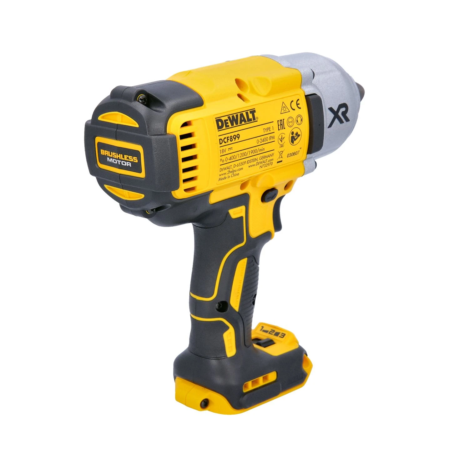 DeWalt DCF899 18V Cordless High Torque Brushless Impact Wrench With 2 X 5.0Ah Batteries & Charger - Image 4