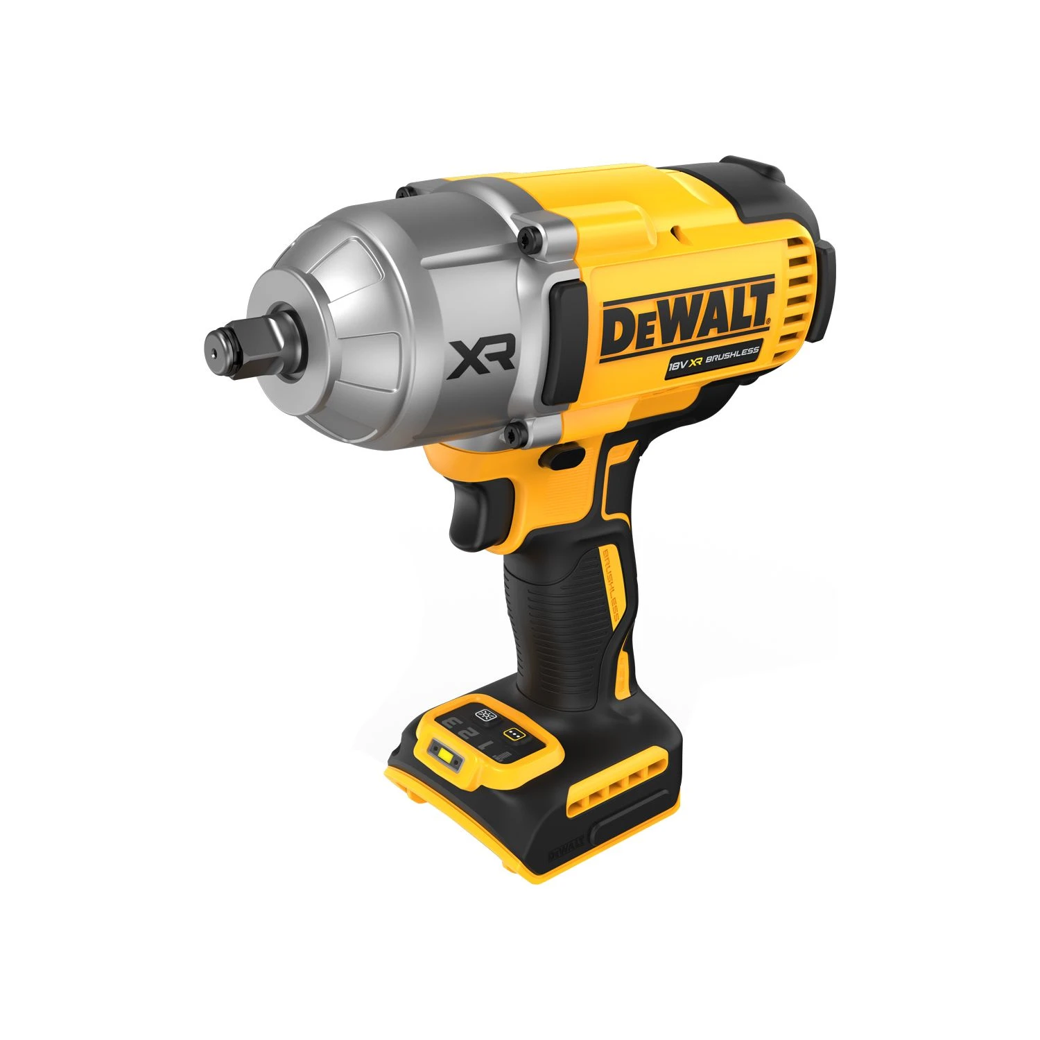 DeWalt DCF900 18V XR Cordless Brushless 1/2" High Torque Impact Wrench With 2 X 5.0Ah Powerstack Batteries & Charger - Image 4