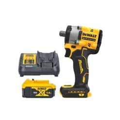 DeWalt DCF922 18V XR Cordless Brushless 1/2" Detent Pin Impact Wrench With 1 X 5.0Ah Battery & Charger