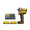 DeWalt DCF922 18V XR Cordless Brushless 1/2" Detent Pin Impact Wrench With 2 X 2.0Ah Batteries & Charger