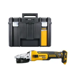 DeWalt DCG405FN 18V XR Brushless 125mm Flathead Angle Grinder With DWST1-71195 T-Stack VI Case