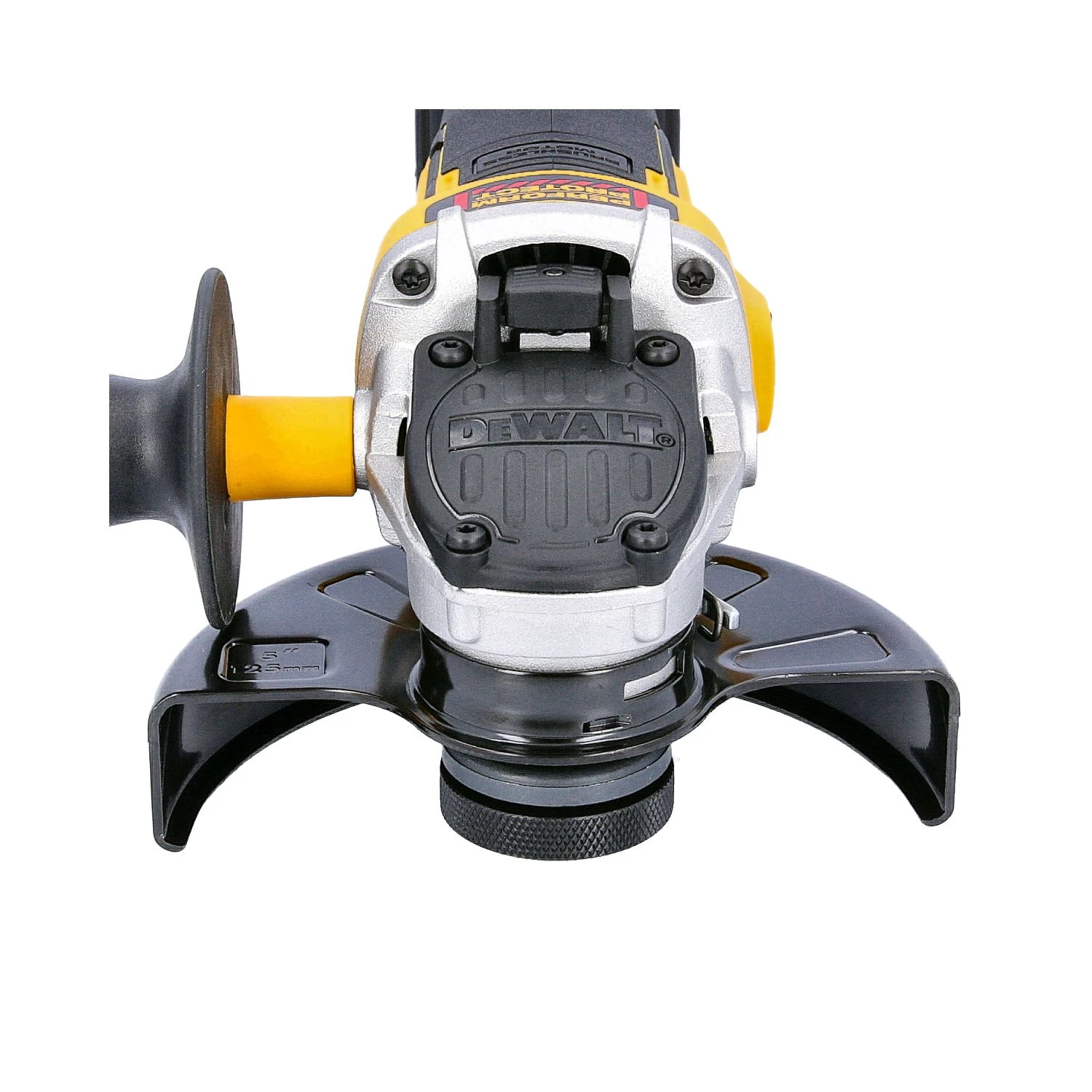 DeWalt DCG405 18V XR Brushless Cordless 125mm Angle Grinder With 1 X 5.0Ah Battery, Charger & Case - Image 7