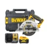 DeWalt DCS512 12V XR Cordless Brushless 140mm Circular Saw With 1 X 5.0Ah Battery, Charger & Case