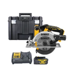 DeWalt DCS565 18V XR Cordless Brushless 165mm Circular Saw With 1 X 4.0Ah Battery, Charger & TSTAK VI Case