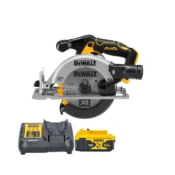 DeWalt DCS565 18V XR Cordless Brushless 165mm Circular Saw With 1 X 5.0Ah Battery & Charger