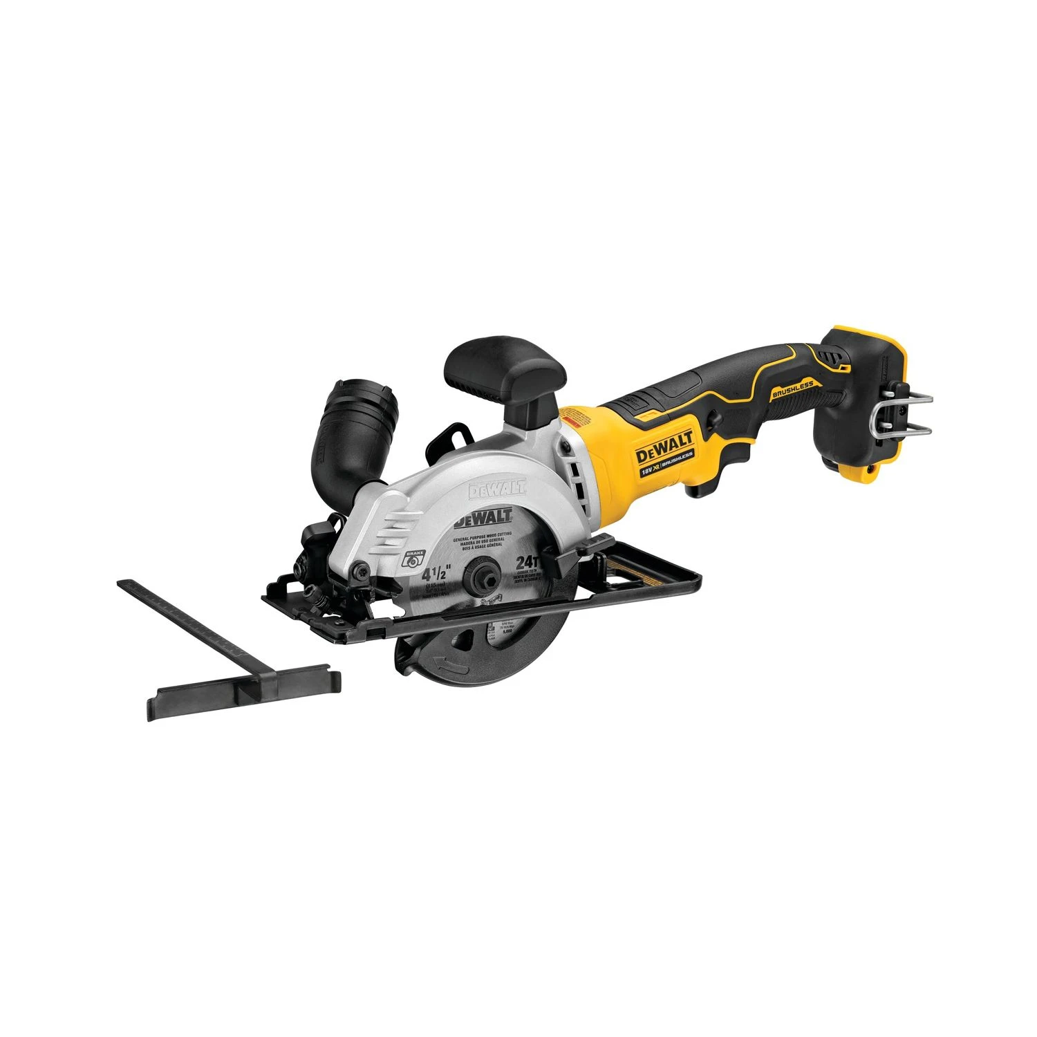 DeWalt DCS571N 18V XR Cordless Brushless 115mm Compact Circular Saw Bare Unit - Image 3