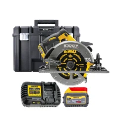 DeWalt DCS576 54V XR Brushless Flexvolt 190mm Circular Saw With 1 X 6.0Ah Battery, Charger & Case