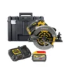 DeWalt DCS578 54V Cordless Brushless FlexVolt 190mm Circular Saw With 1 X 9.0Ah Battery, Charger & TSTAK VI Case
