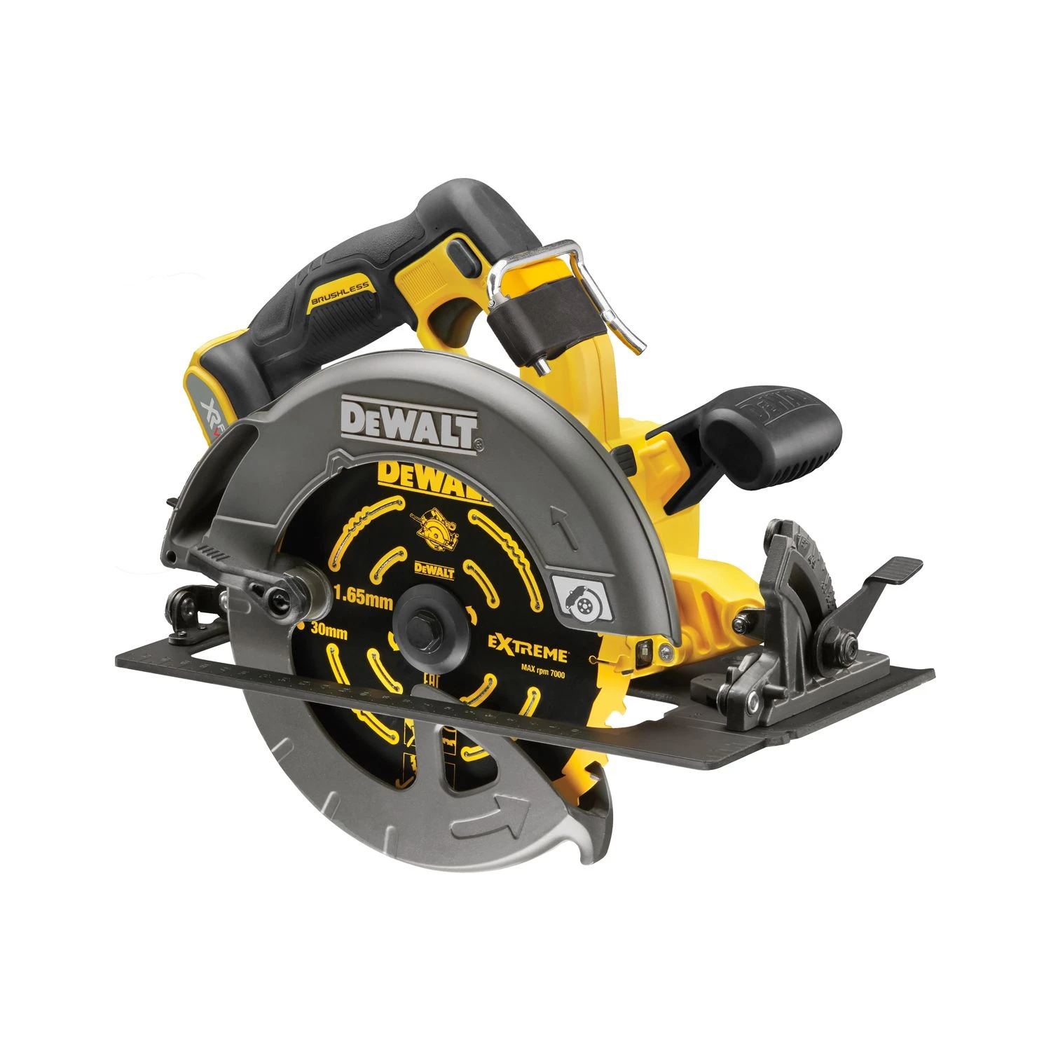 DeWalt DCS578 54V Cordless Brushless FlexVolt 190mm Circular Saw With 1 X 6.0Ah Battery, Charger & TSTAK VI Case - Image 3