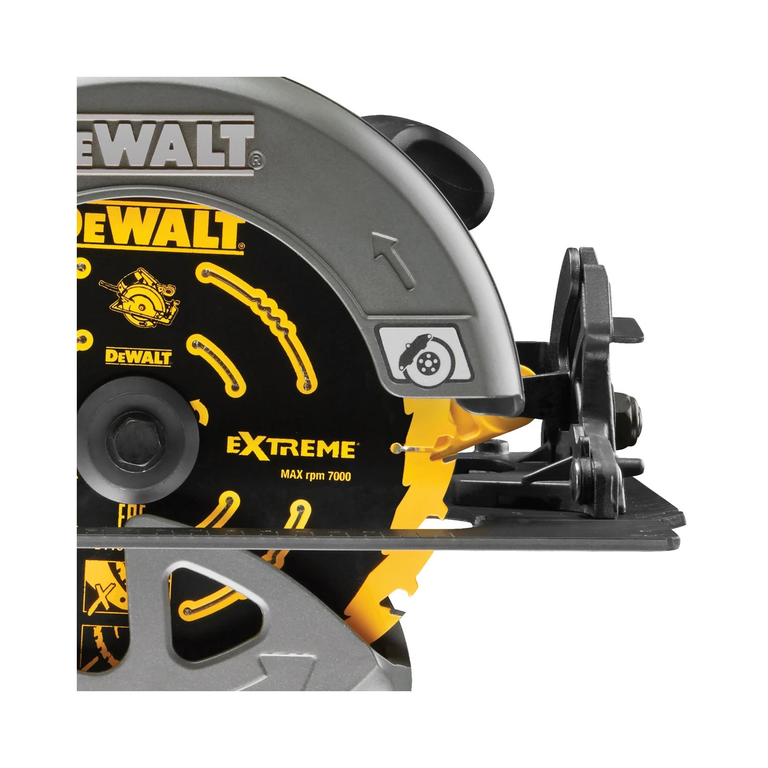 DeWalt DCS578 54V Cordless Brushless FlexVolt 190mm Circular Saw With 1 X 6.0Ah Battery, Charger & TSTAK VI Case - Image 5
