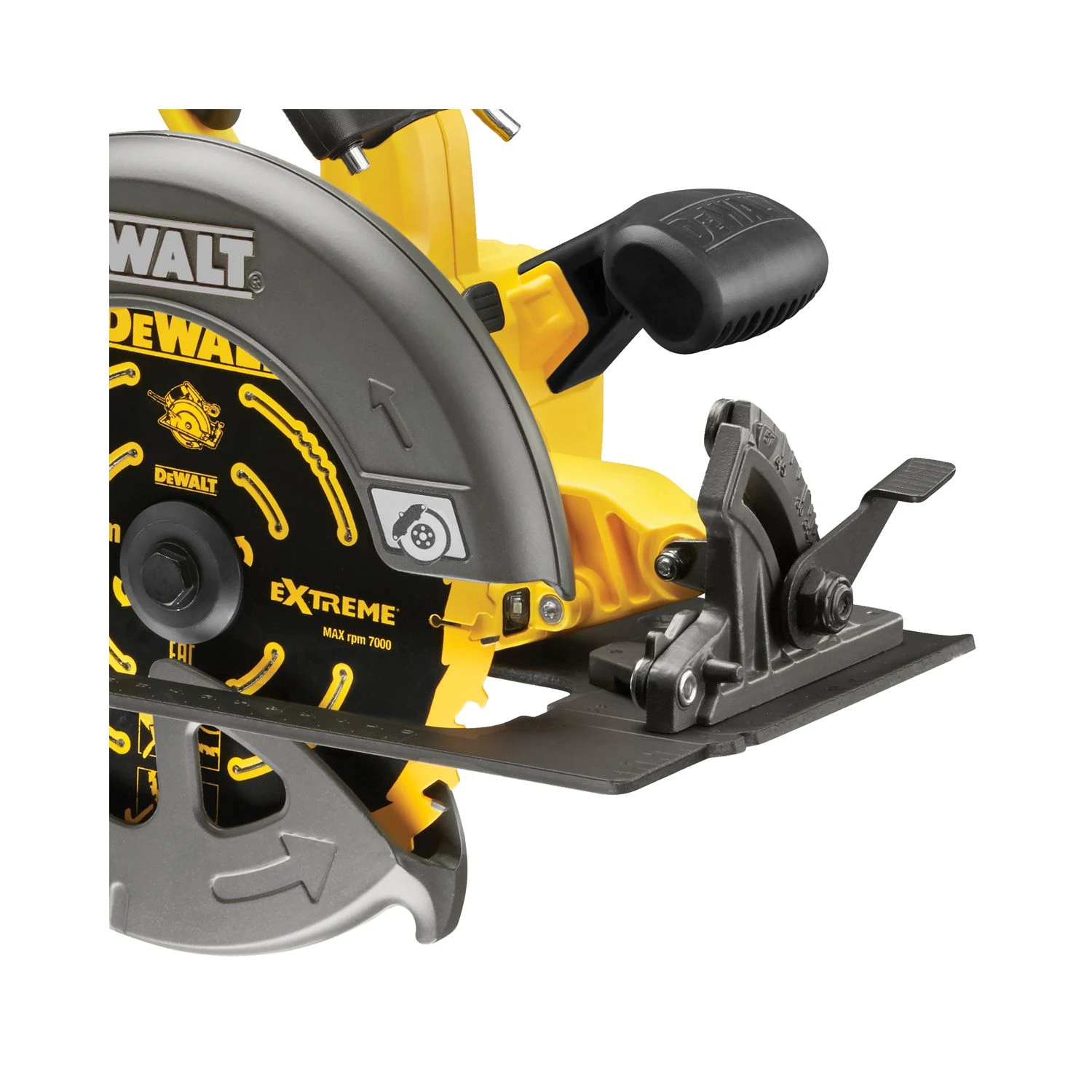 DeWalt DCS578 54V Cordless Brushless FlexVolt 190mm Circular Saw With 1 X 9.0Ah Battery, Charger & TSTAK VI Case - Image 6
