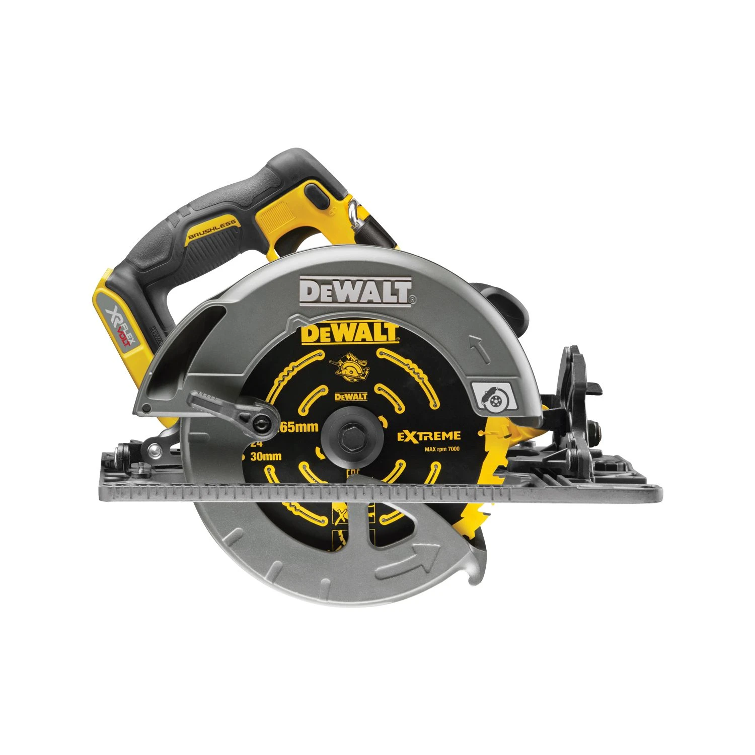 DeWalt DCS579 54V XR Cordless Brushless FlexVolt 190mm Circular Saw With 1 X 6.0Ah Battery, Charger & TSTAK Case - Image 2