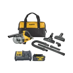 DeWalt DCV501L 18V Cordless Brushless Stick Vacuum L-Class Vacuum With 1 X 4.0Ah Battery, Charger & Bag