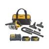 DeWalt DCV501L 18V Cordless Brushless Stick Vacuum L-Class Vacuum With 2 X 4.0Ah Batteries, Charger & Bag