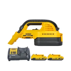 DeWalt DCV517 18V Wet & Dry Hepa Filter Vacuum With 2 X 2.0Ah Batteries & Charger