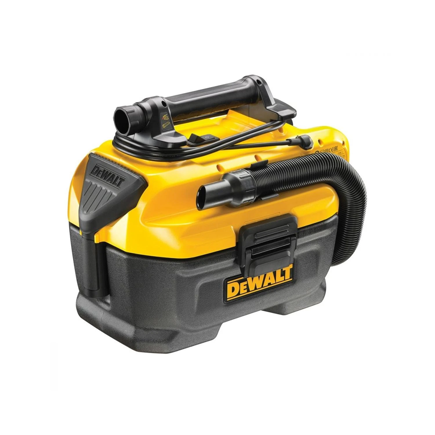 DeWalt DCV584 18V/54V XR 7 Litre L-Class Wet & Dry Vacuum Cleaner With 2 X 5.0Ah Batteries & Charger - Image 2