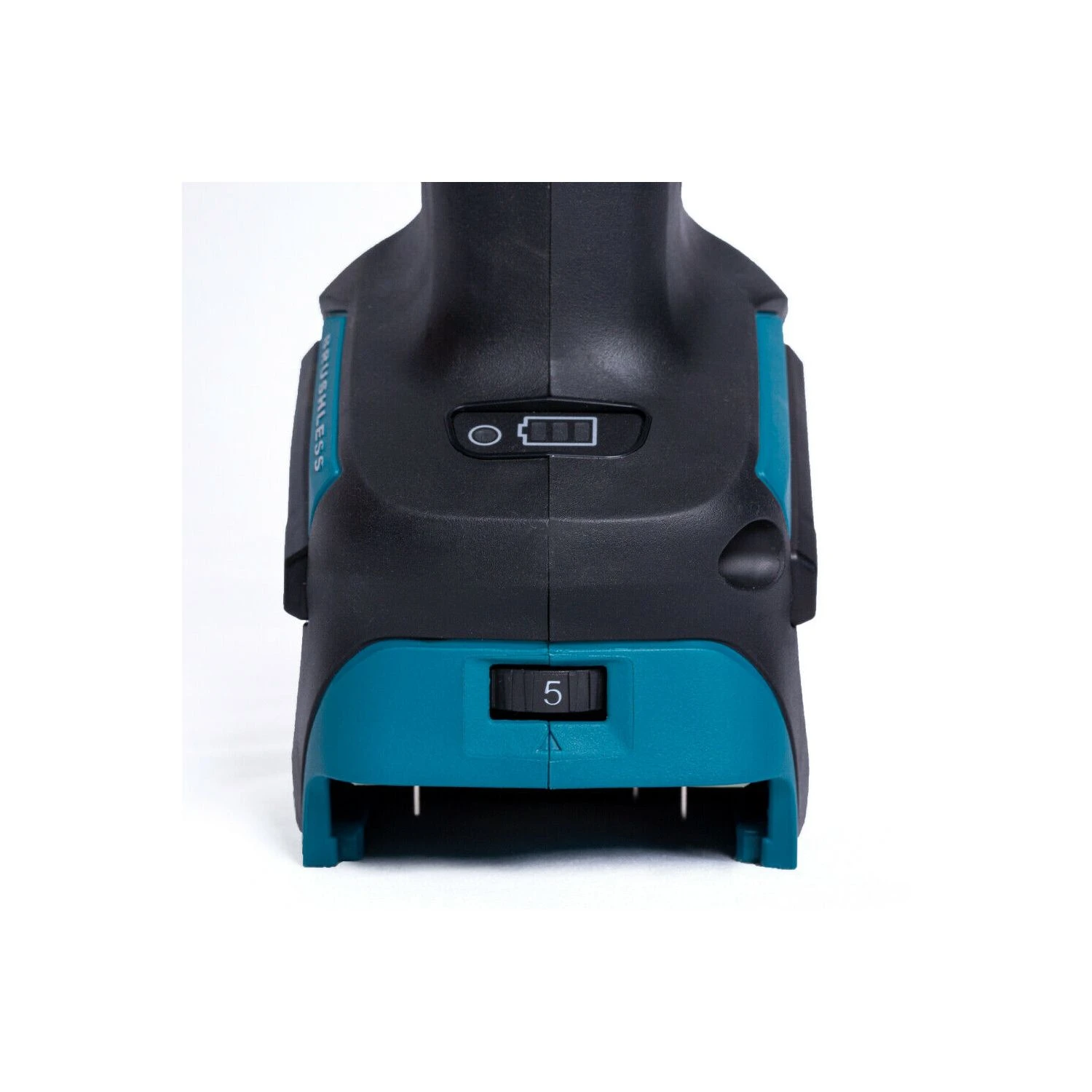 Makita DGA517 18V BL Grinder + 2 X 5.0Ah Batteries & Charger - Image 12