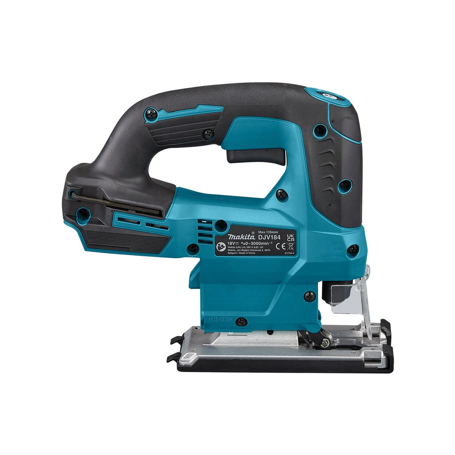 Makita DJV184RTJ 18V LXT Cordless Brushless Top Handle Jigsaw With 2 X 5.0Ah Batteries, Charger & Case - Image 5