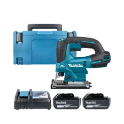 Makita DJV184 18V LXT Cordless Brushless Top Handle Jigsaw With 2 X 4.0Ah Batteries, Charger & Case