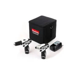 Makita DK1493WX 10.8V Combi & Impact Driver Twin Pack With 2 X 1.3Ah Batteries