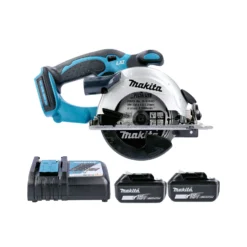 Makita DSS501 18V LXT Li-Ion 136mm Circular Saw With 2 X 5.0Ah Batteries & Charger