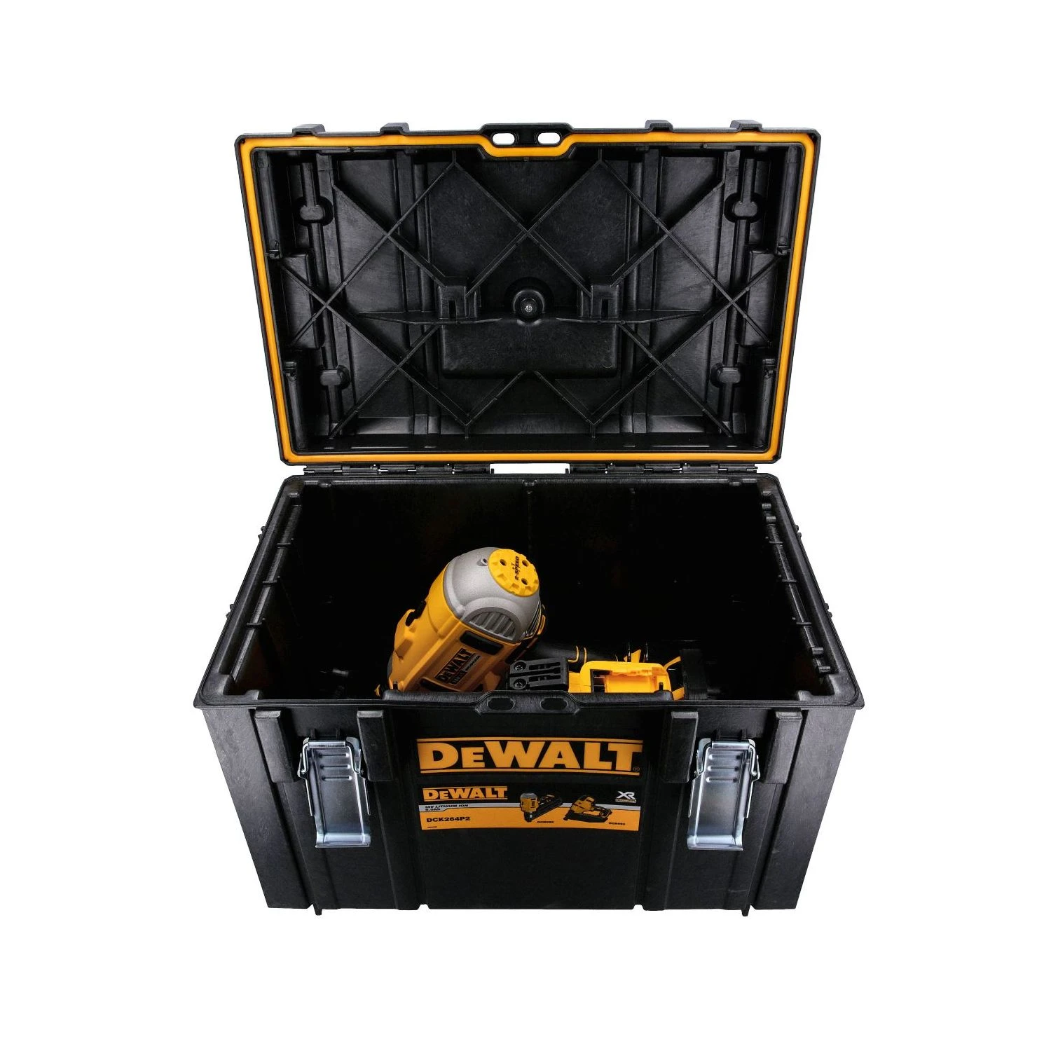 Dewalt DCK264P2 18V XR Li-ion Brushless Nailer Twin Pack With 2 X 5.0Ah Batteries, Charger & Case - Image 10