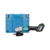 Makita GA023GZ01 40Vmax XGT Cordless Brushless Slide Switch 125mm Angle Grinder With Carry Case