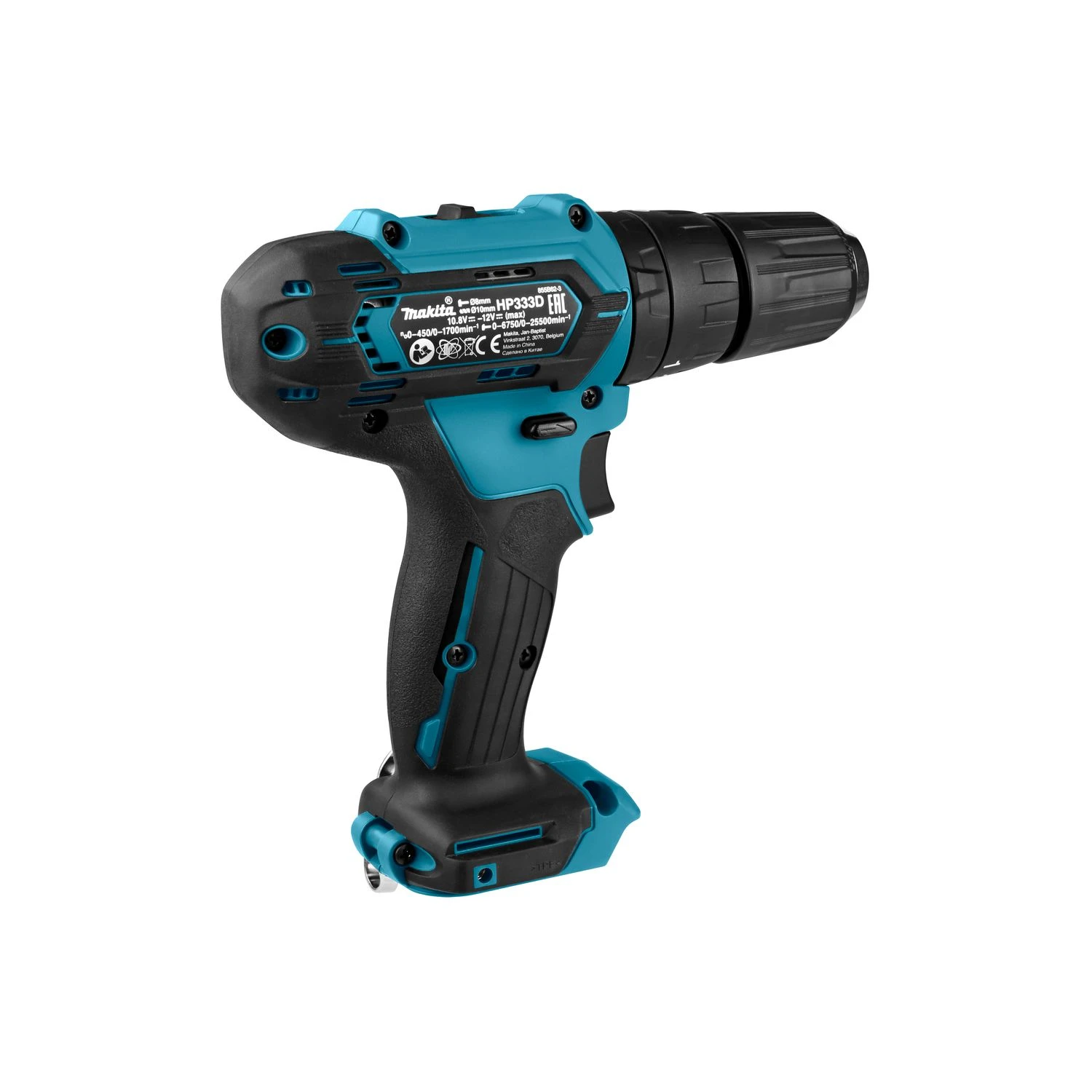 Makita CLX228AJ 12Vmax CXT Cordless Combi Drill & Impact Driver Twin Kit With 2 X 2.0Ah Batteries, Charger & Carry Case - Image 10