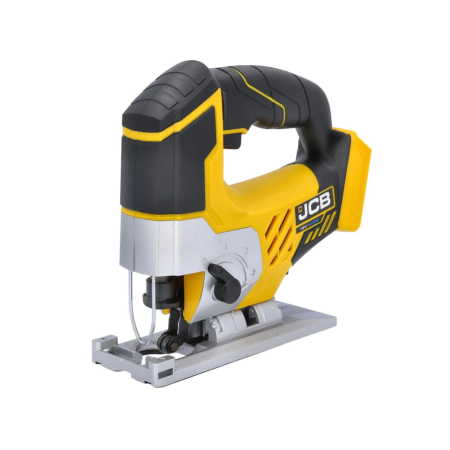 JCB 21-18JS-B 18V Li-ion Cordless Top Handle Jigsaw With 2 X 5.0Ah Batteries & Charger - Image 3
