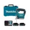 Makita JV101DWAE 10.8V / 12Vmax CXT Cordless Jigsaw With 2 X 2.0Ah Batteries, Charger & Case
