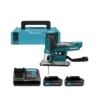 Makita JV102DSAJ 10.8V / 12V CXT Cordless Brushless Jigsaw With 2 X 2.0Ah Batteries, Charger & Case