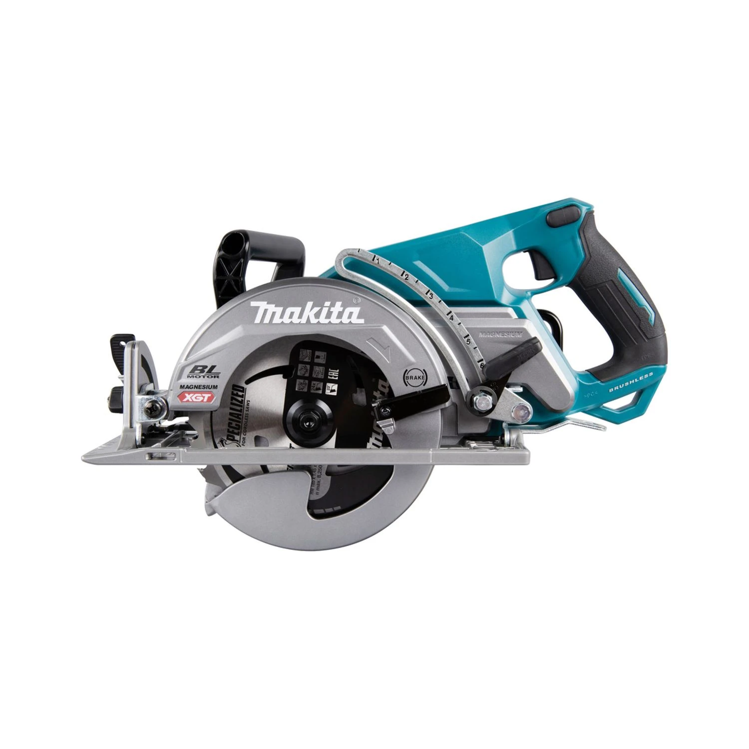Makita RS001GD203 40Vmax XGT 185mm Cordless Brushless Circular Saw With 2 X 2.5Ah Batteries & Charger - Image 2