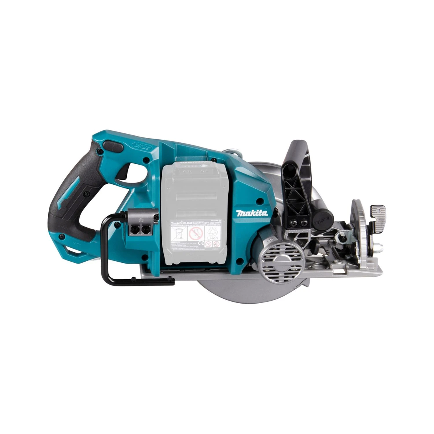 Makita RS001GD203 40Vmax XGT 185mm Cordless Brushless Circular Saw With 2 X 2.5Ah Batteries & Charger - Image 6